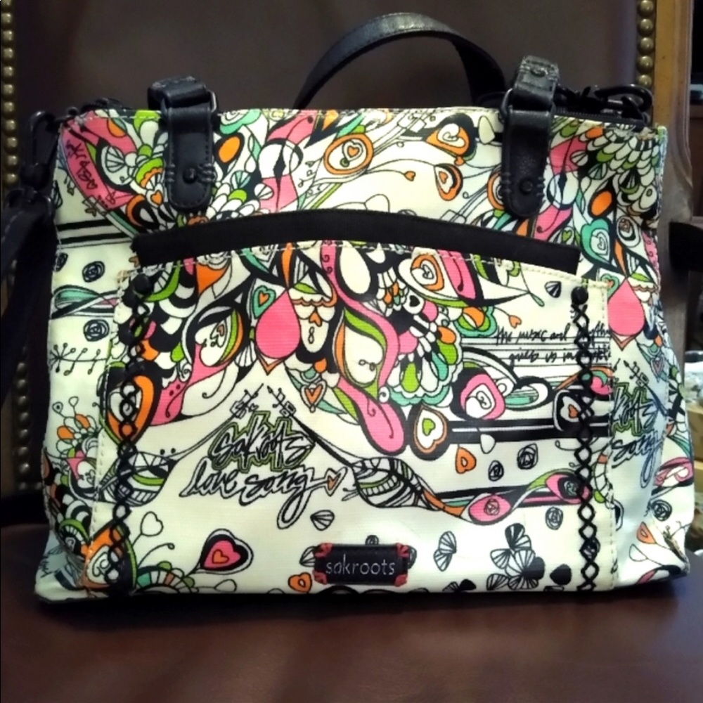Sakroots Crossbody Bag- lovely details